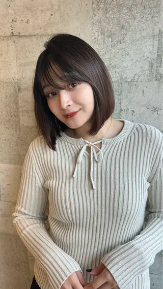 セミロング 🕊️柳谷 壽里🕊️のヘアスタイル