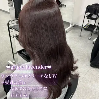 ミディアム カラー 💟RINNA 艶カラー💟のヘアスタイル