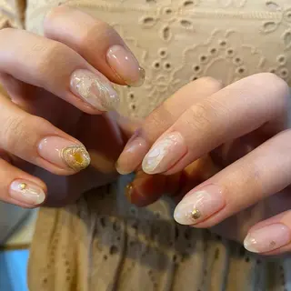 カラー ネイル scre as Etelのネイルデザイン