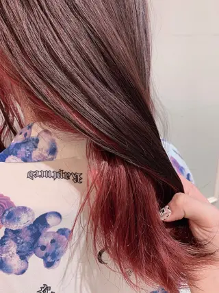 ミディアム カラー 🦖鶴岡 香純🦖のヘアスタイル