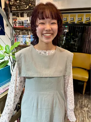 ショート 大石 朱純のヘアスタイル