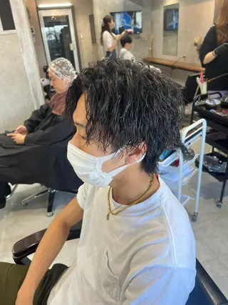 ショート パーマ パーマ特化美容師 佐藤壮流のヘアスタイル