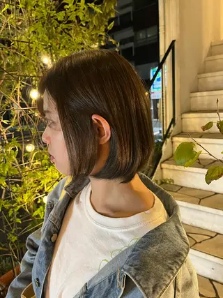 ショート カラー COME HAIR カイのヘアスタイル
