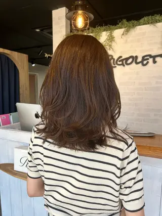 ミディアム ショート/レイヤー 🎀細沼玲花のヘアスタイル