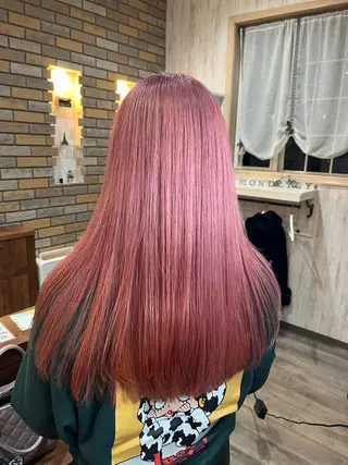 カラー LUXIEL みづきのヘアスタイル