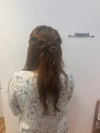 ロング 北川 智花のヘアスタイル