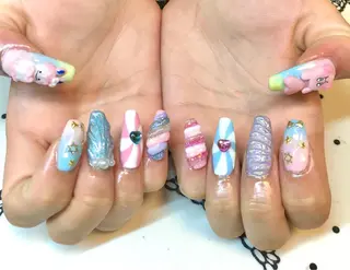 ネイル nailist cocoのネイルデザイン
