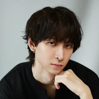 ミディアム カラー メンズ 韓国ヘアADOR HARUKIのヘアスタイル