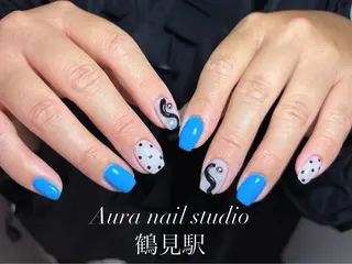 ネイル AURA NAIL 🌟鶴見店のネイルデザイン