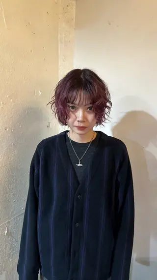 ショート カラー trico ニシノのヘアスタイル