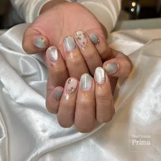 ミディアム ネイル SalonPrima 西院Nail&Eyeのネイルデザイン