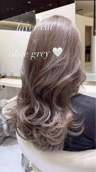 ロング カラー k-two top stylist 林原のヘアスタイル