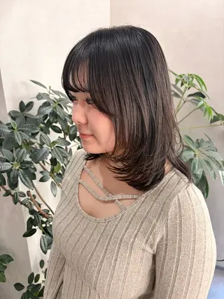 ミディアム 🌼似合わせカラー / Misaki🌼のヘアスタイル