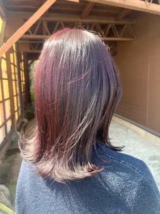ミディアム . Lｉｅのヘアスタイル
