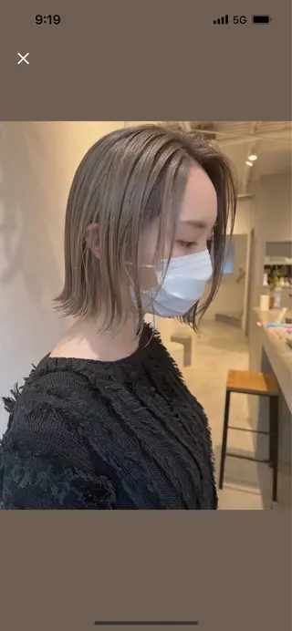ショート カラー SOLAS 緑地公園店のヘアスタイル