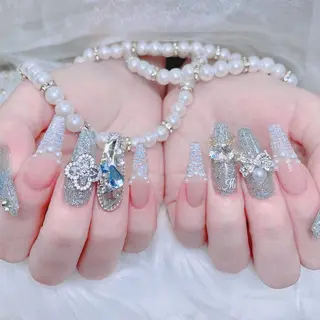 ネイル MoMoA Nail ネイル長さ出し専門店のネイルデザイン