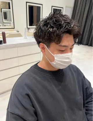 パーマ メンズ K-two谷町❄️ hinaのヘアスタイル