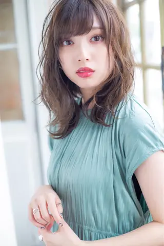 セミロング 🌟モテ髪ショート 🌟店長　津賀涼のヘアスタイル