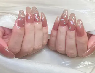 ネイル candy nail 韓国風ワンホンネイルのネイルデザイン