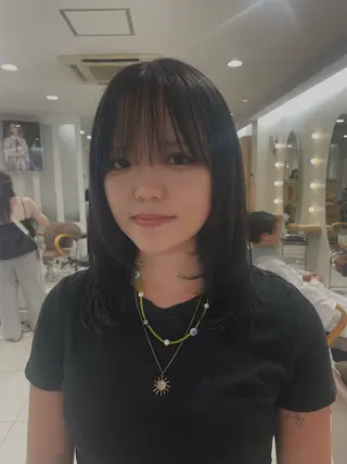 ショート ❤︎韓国レイヤー❤︎ アカリのヘアスタイル