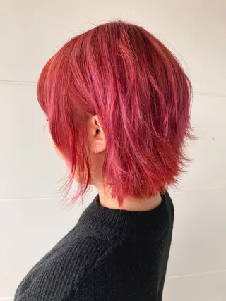 ミディアム タカツド ユウキのヘアスタイル