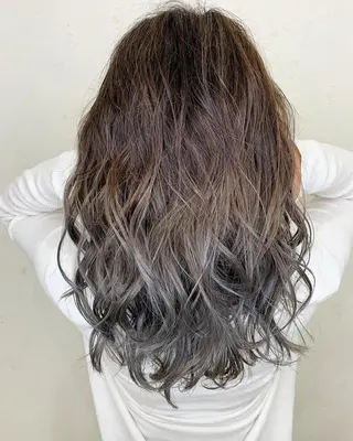 ロング カラー 仙台×ブリーチ 斎藤相慶のヘアスタイル