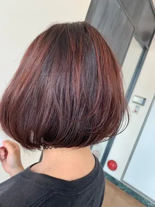 ショート 福田 美波のヘアスタイル