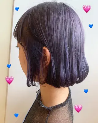 ミディアム カラー 新宿駅近♡個室 ♡関口三都季🌜のヘアスタイル