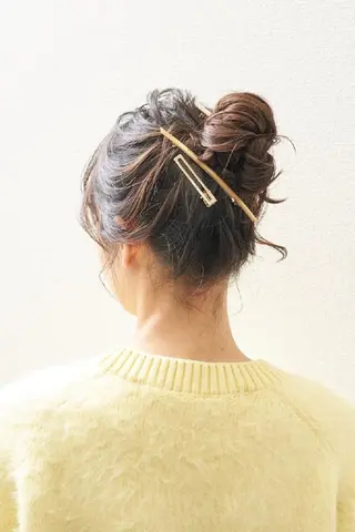 ミディアム Keeps 六本木1のヘアスタイル