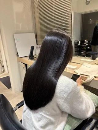 ロング カラー SHEA /縮毛矯正 イソダハルカのヘアスタイル