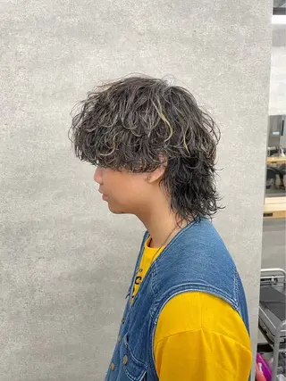 カラー パーマ メンズ SEIGO/カット /メンズパーマ🔥のヘアスタイル