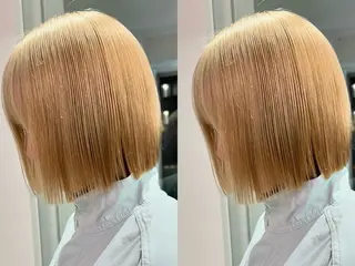 ショート カラー ブリーチ特化 梅田本多翔のヘアスタイル