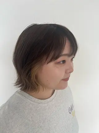 ショート カラー c& ちはるのヘアスタイル