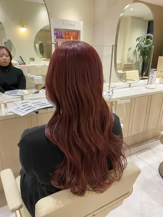 セミロング カラー 透明感カラー🌿 グレージュ🐺陽介のヘアスタイル