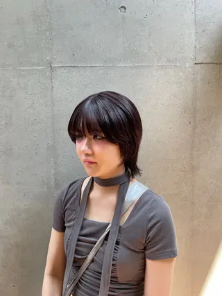 ショート 縮毛矯正/レイヤー 🌙児玉光瑠のヘアスタイル