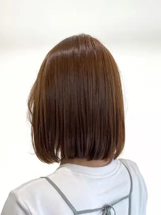 ショート カラー RIKA韓国ヘア/く びれヘア/上品カラーのヘアスタイル