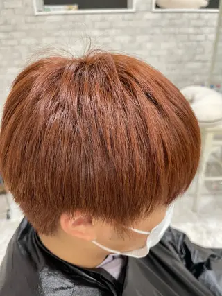 カラー メンズ 川瀬 夢来のヘアスタイル