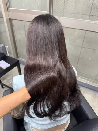 カラー りこ / 透明感カラー🎀🫧のヘアスタイル
