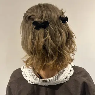 ヘアアレンジ hair &eye あおいのヘアスタイル