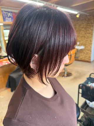 ショート Okazaki Tatsuyaのヘアスタイル