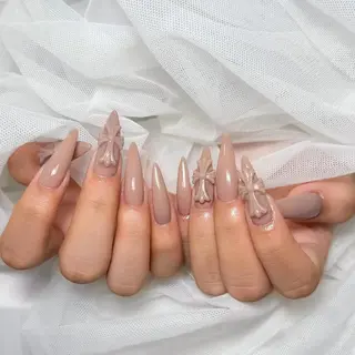 ロング カラー Bling Salonのネイルデザイン