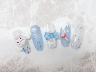 ネイル マジック ミラーのネイルデザイン