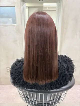 ミディアム 德永 なつきのヘアスタイル