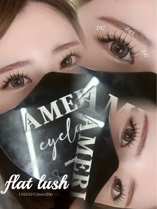 マツエク・マツパ AMERI nana🩵のマツエク・マツパデザイン