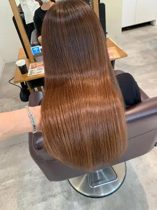 ロング カラー HAREru. モデル募集【戸塚】のヘアスタイル