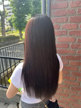 ロング カラー 山中 帝耀のヘアスタイル