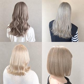 セミロング カラー ブリーチなしWカラー メンズカット✨ワタベのヘアスタイル