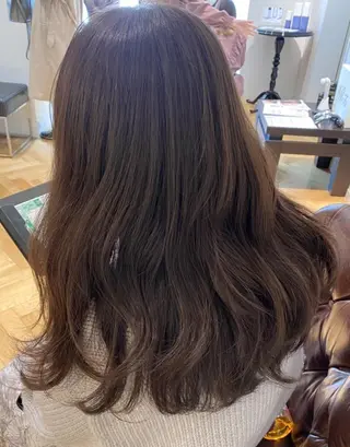 ミディアム カラー 銀座店長🌟 片山雄太のヘアスタイル