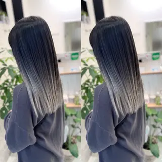 セミロング Y Uのヘアスタイル