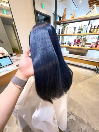 ロング カラー Kana 🍋 ハイトーン【高円寺】のヘアスタイル